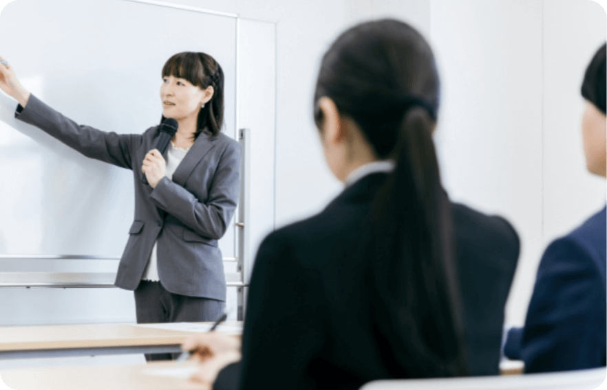 セミナー中の写真